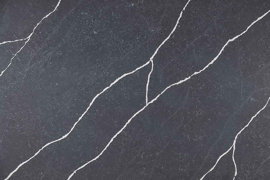 Lightning Grey Highland Stone Quartz slab