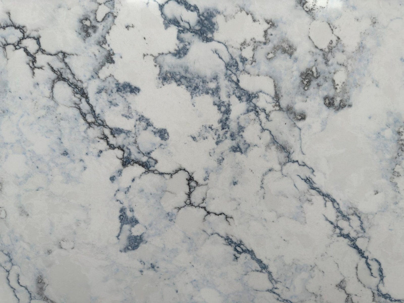 Blues Aria Lucent Quartz slab