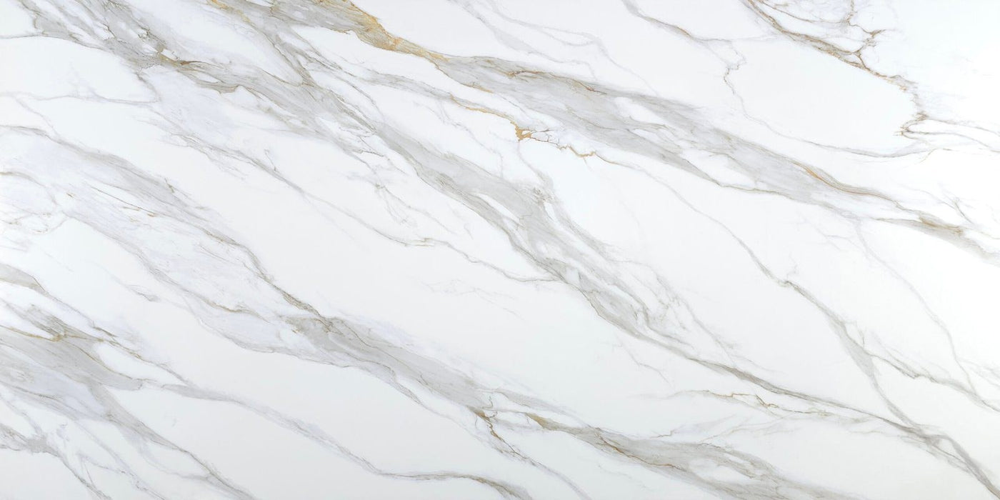 Statuario Forte Lucent Quartz slab