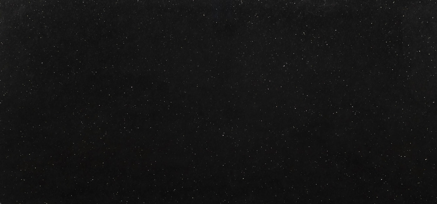 Sparkling Black Vicostone Quartz slab