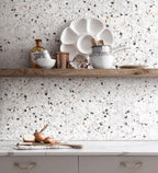 Allegro Cemento 3" Hexagon Honed Terrazzo Mosaic - image 5