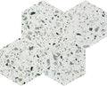 Allegro Menta 6" Hexagon Honed Terrazzo Mosaic - image 1