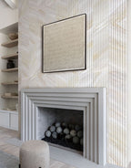 Mars-Panel 6"x18" Outward Almond Frost Honed Marble Tile - image 4