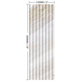 Mars-Panel 6"x18" Outward Almond Frost Honed Marble Tile - image 1