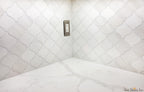 Ariston White Marble Arabesque Mosaic - image 2