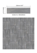 Atmosphere Mercury 2.4"x9.5" Glossy Porcelain Tile - image 5