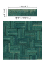 Atmosphere Northern Lights 2.4"x9.5" Glossy Porcelain Tile - image 7