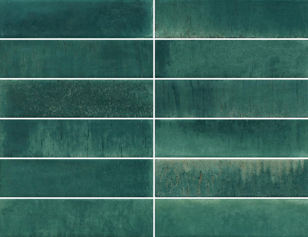 Atmosphere Northern Lights 2.4"x9.5" Glossy Porcelain Tile - image 3
