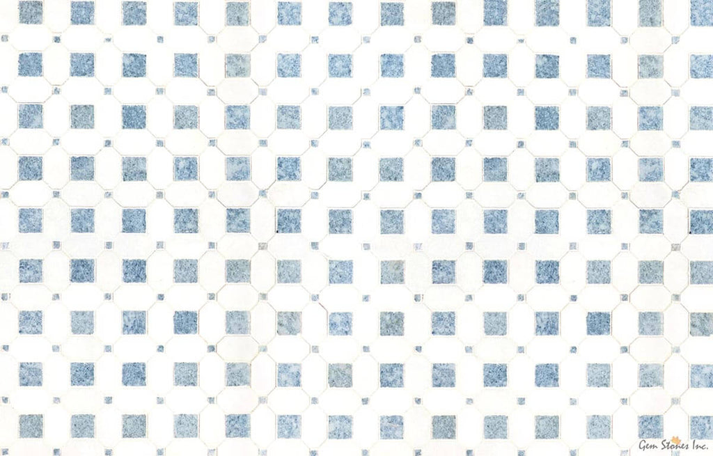 Azula Hatchwork Marble Mosaic - image 2