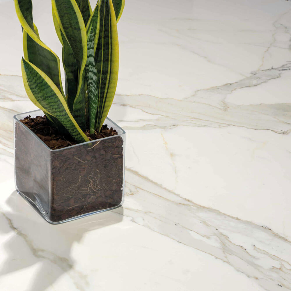 Marmi Classici Bianco Calacatta Polished Porcelain Tile - image 3