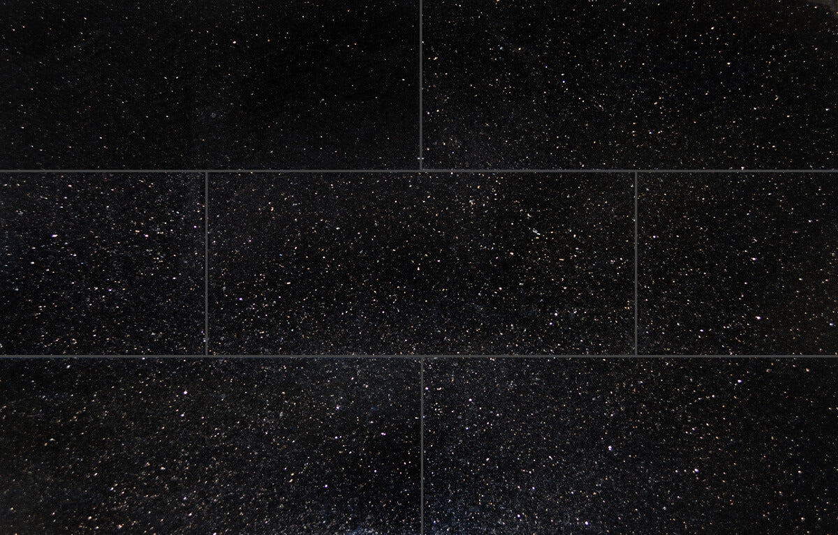 Black Galaxy Granite Tile - image 1