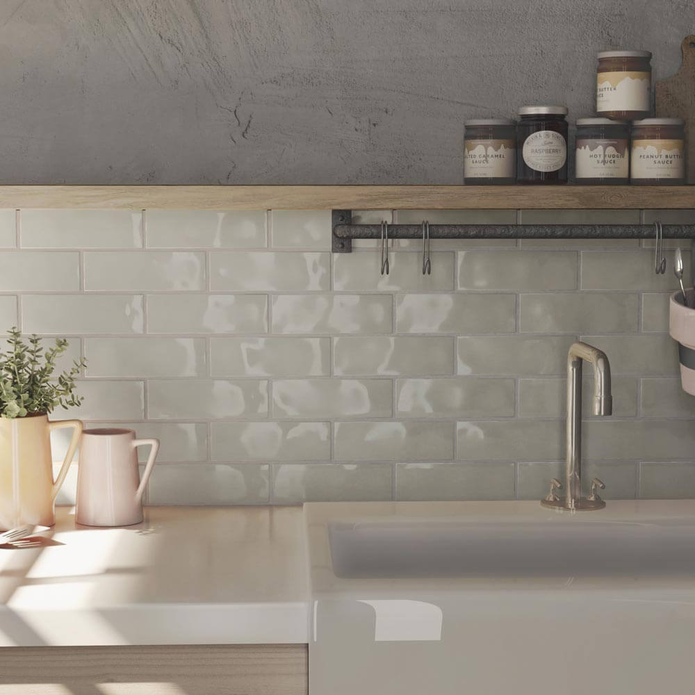Borgo Soft Grey 2.5"x8" Porcelain Tile - image 1