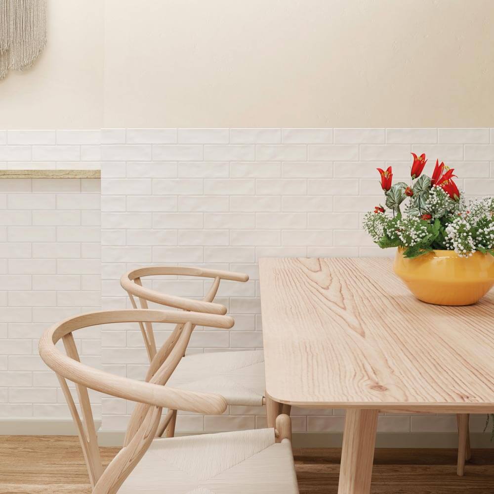 Borgo White 2.5"x8" Porcelain Tile - image 2