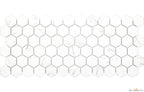 Carrara 2" Hexagon Glazed Porcelain Mosaic - image 3