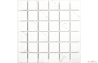 Carrara 2"x2" Square Glazed Porcelain Mosaic - image 1