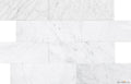 Carrara Marble 4"x12" Brick Polished Mosaic - image 1