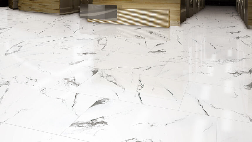 Carrara X Porcelain Tile