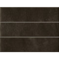 Cera Nero 2.5"x9.5" Matte Porcelain Tile - image 1