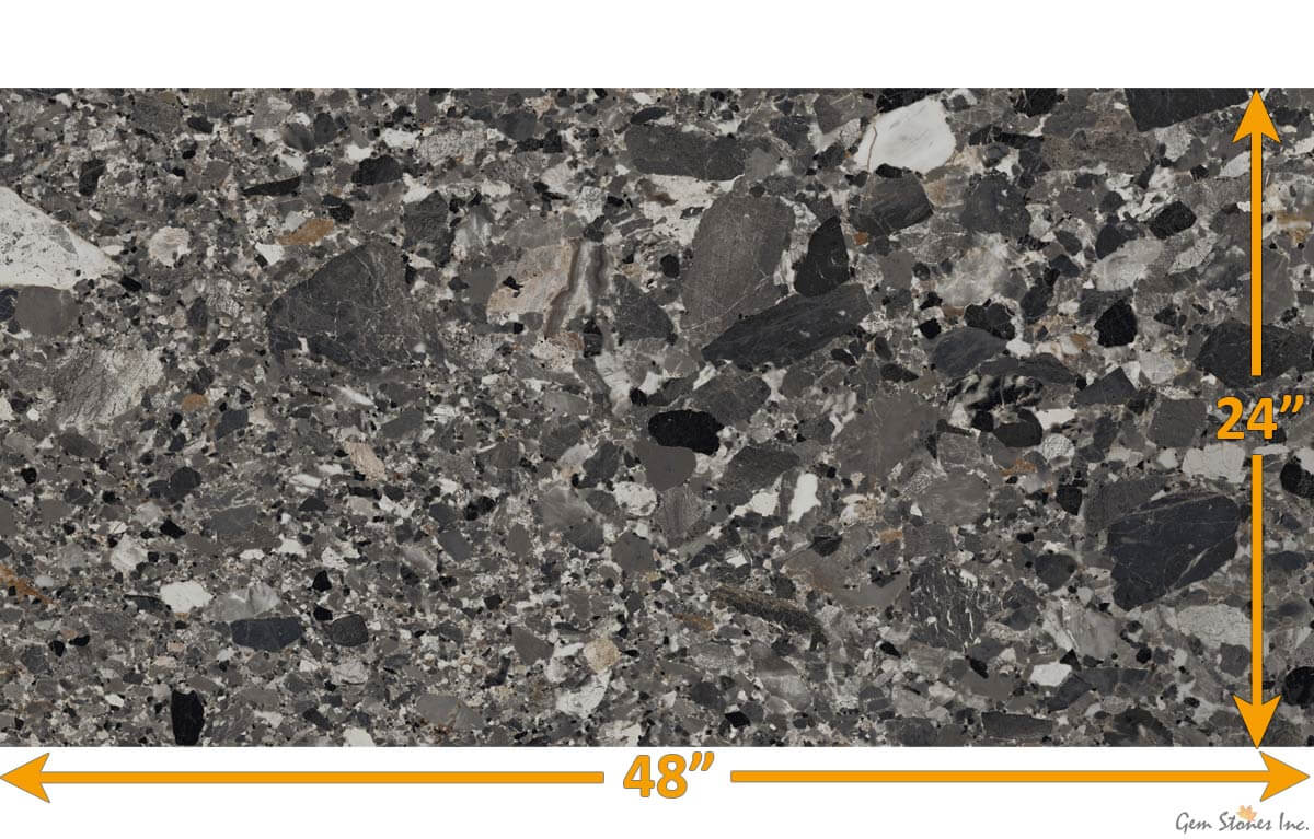 Chiaro Scuro Cliff Grey Porcelain Tile - image 2