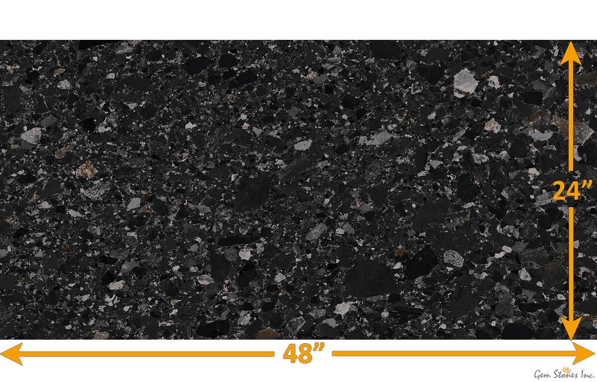 Chiaro Scuro Deep Black Porcelain Tile - image 2