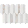Coastline 2Tone Ice Honed w/Polished Accents Marble Mosaic - image 1