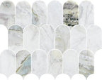 Coastline Versilia River Blu Honed Marble Mosaic - image 4