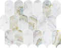 Coastline Versilia River Blu Honed Marble Mosaic - image 1