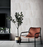 Mars-Panel 6"x18" Inward Cotton Seed Honed Marble Tile - image 4