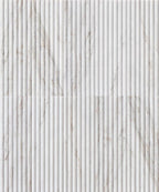Mars-Panel 6"x18" Inward Cotton Seed Honed Marble Tile - image 2