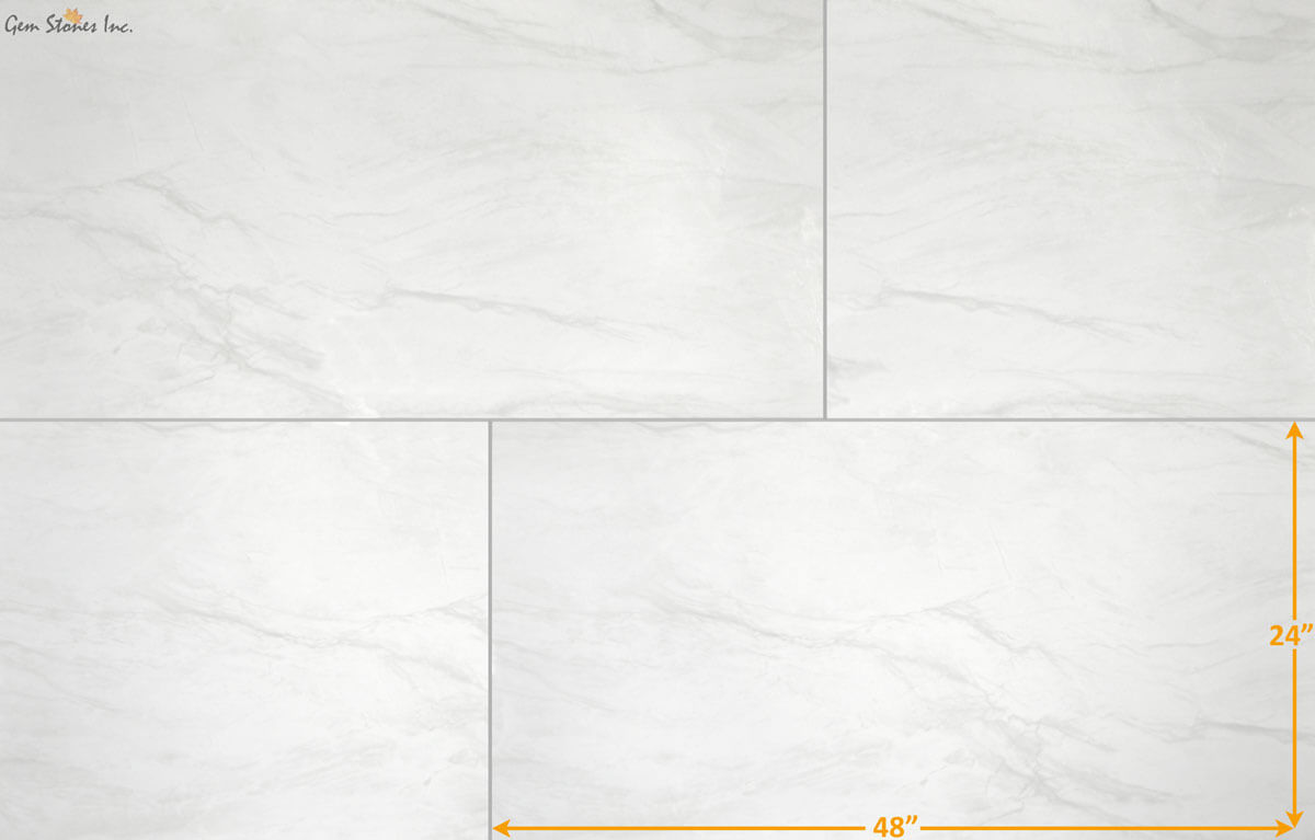 Durban White Porcelain Tile - image 2