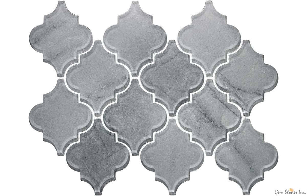 Envision Glass Arabesque Mont Blanc Mosaic - image 1