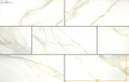 Eterna Calacatta Taupe Porcelain Tile - image 1