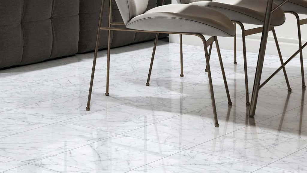 Eterna Carrara Gioia Polished Porcelain Tile - image 4