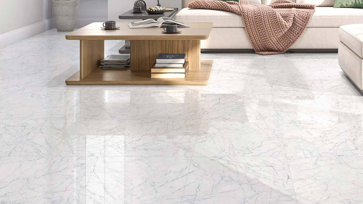 Eterna Carrara Gioia Polished Porcelain Tile - image 5