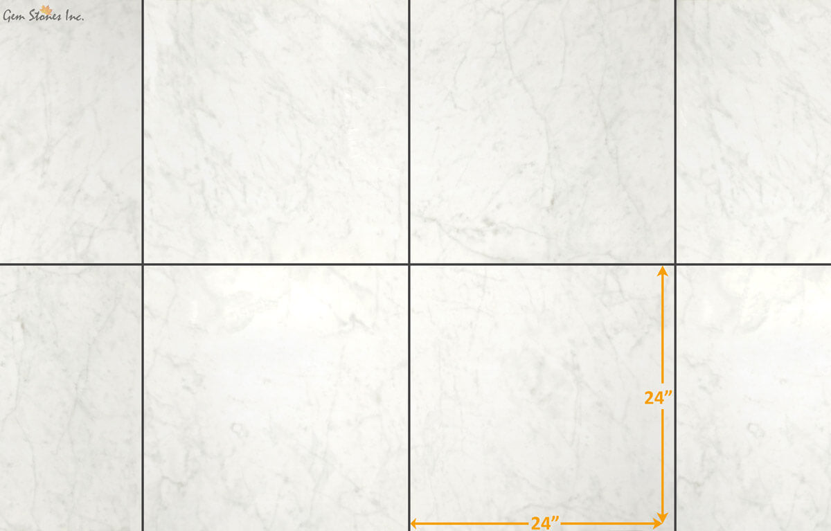 Eterna Carrara White Porcelain Tile - image 3