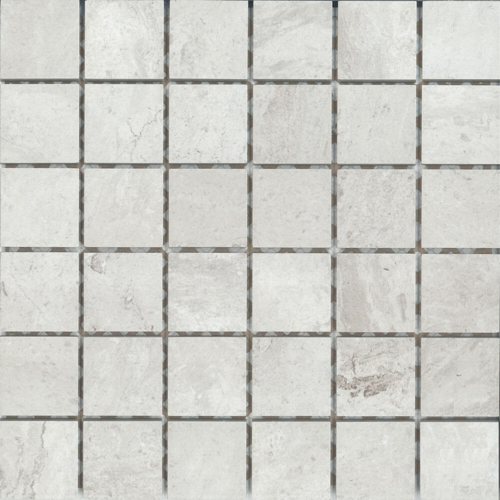 Eterna Imperial Grey 2"x2" Porcelain Mosaic - image 1