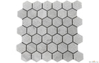 Eterna Imperial Grey 2" Hexagon Porcelain Mosaic - image 1