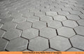 Eterna Medium Grey 2" Hexagon Porcelain Mosaic - image 3