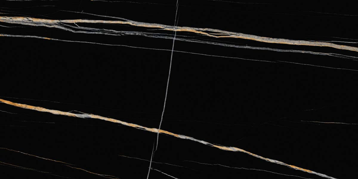 Eterna Sahara Noir Polished Porcelain Tile - image 2