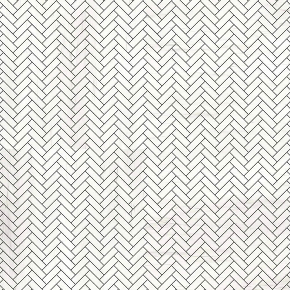 Gatsby Martini 1"x3" Herringbone Polished Porcelain Mosaic - image 1