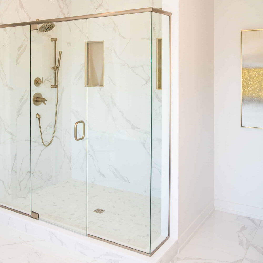 Glamour Calacatta 2"x2" Porcelain Mosaic - image 2