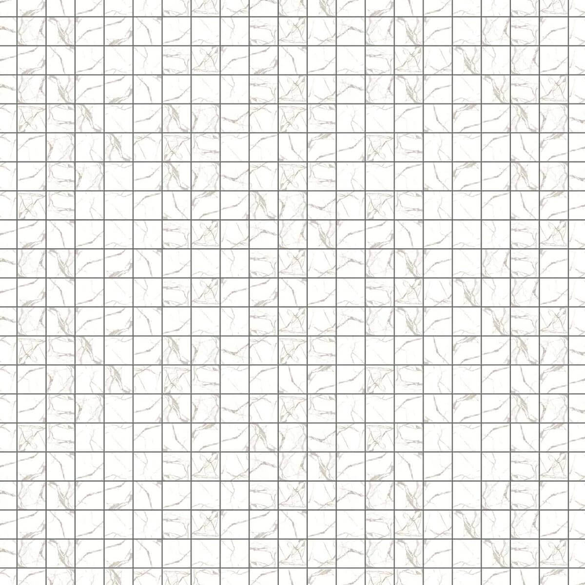 Glamour Calacatta 2"x2" Porcelain Mosaic - image 1