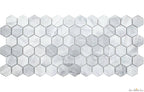 Grey 2" Hexagon Glazed Porcelain Mosaic - image 3