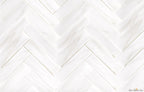 Dolomite Marble 2"x8" Herringbone Polished Mosaic - image 3