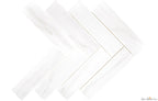 Dolomite Marble 2"x8" Herringbone Polished Mosaic - image 1