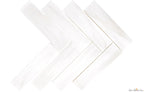 Dolomite Marble 2"x8" Herringbone Polished Mosaic - image 2
