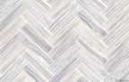 Luna Grey Marble 2"x8" Herringbone Polished Mosaic - image 3