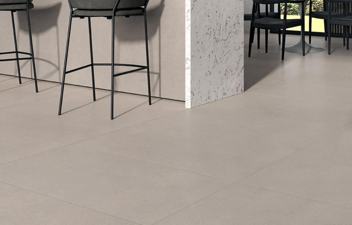Hub Travel (Light Taupe) Matte Porcelain Tile - image 2