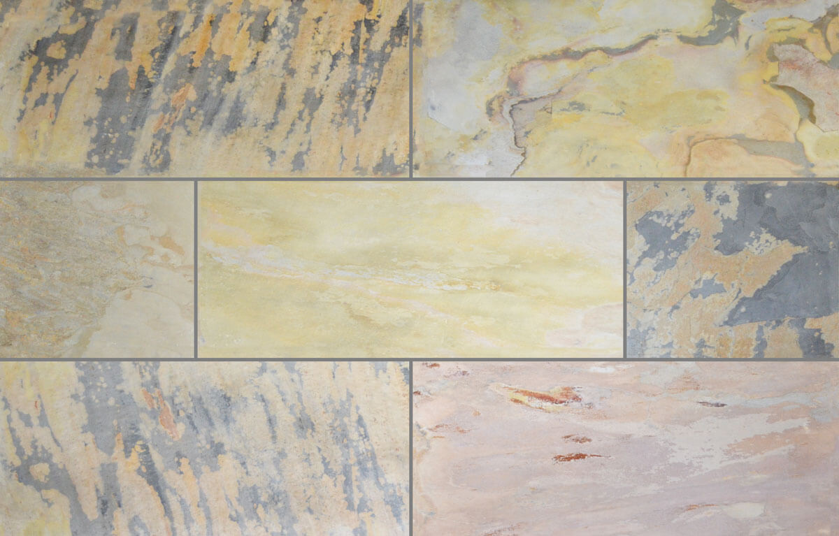 Indian Autumn Slate Tile - image 2
