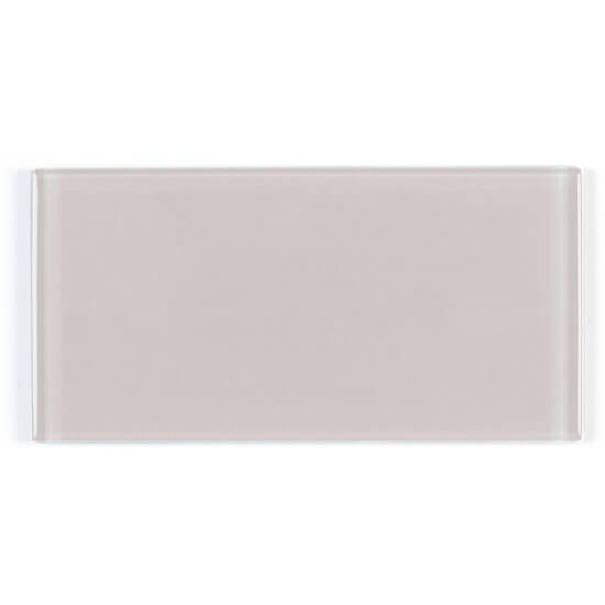 Cristallo Dove Grey Glass Tile - image 1